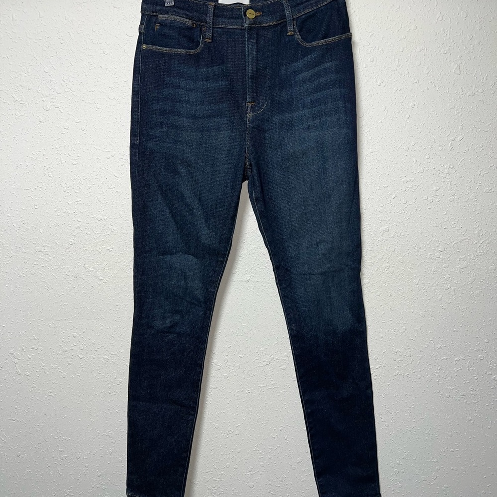 Frame Denim‎ Le High Blue Skinny Jeans